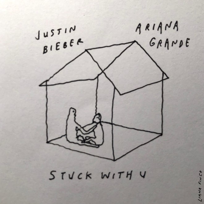 Ariana Grande y Justin Bieber lanzaron “Stuck With U” su nuevo single solidario