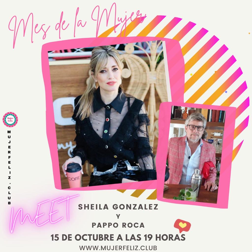 Mujer Feliz te invita a festejar el mes de la mujer con el humor de Sheila Gonzalez y Pappo Roca