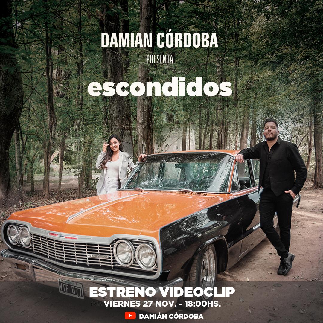 Damian Cordoba presenta nuevo single Escondidos