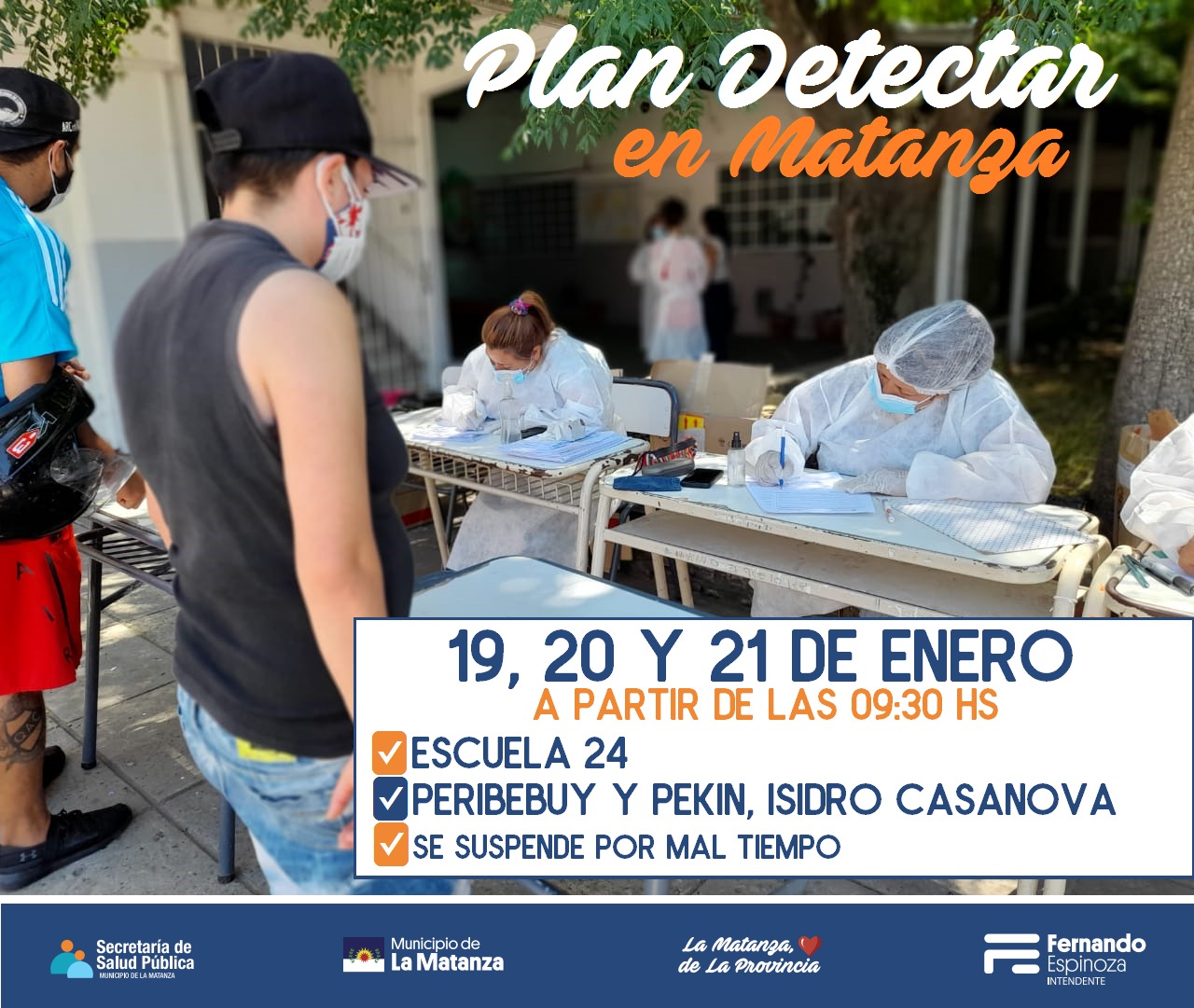 Plan Detectar en Isidro Casanova