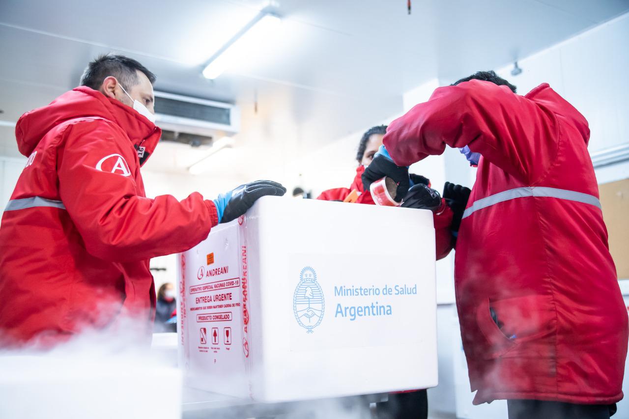 Avanza el Plan Estratégico de Vacunación contra el Covid-19: entre hoy y mañana se distribuirán en todo el país 1.536.000 dosis de Sinopharm