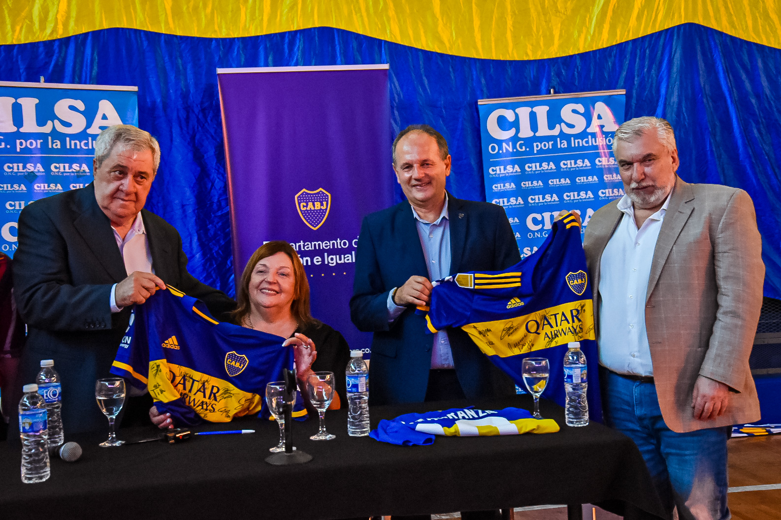 CILSA y Boca Juniors renovaron su alianza y se comprometieron a trabajar por el deporte inclusivo