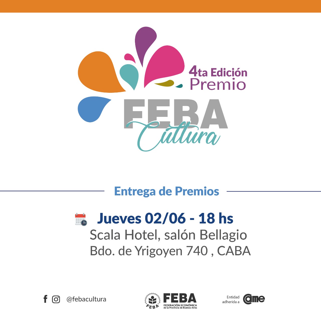 Premio FEBA Cultura 2022: 49 finalistas bonaerenses