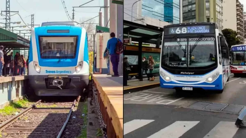 Transporte congeló las tarifas de colectivos y trenes y pidió a provincias que acompañen