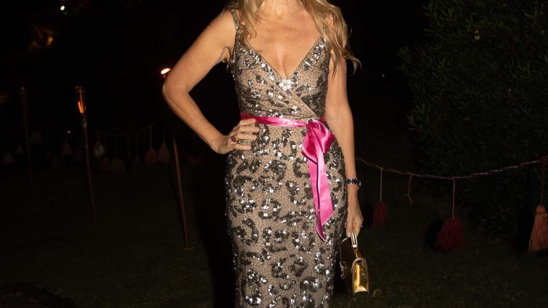 Ana Rusconi en el Cipriani Dinner Party, la gran cita del verano esteño