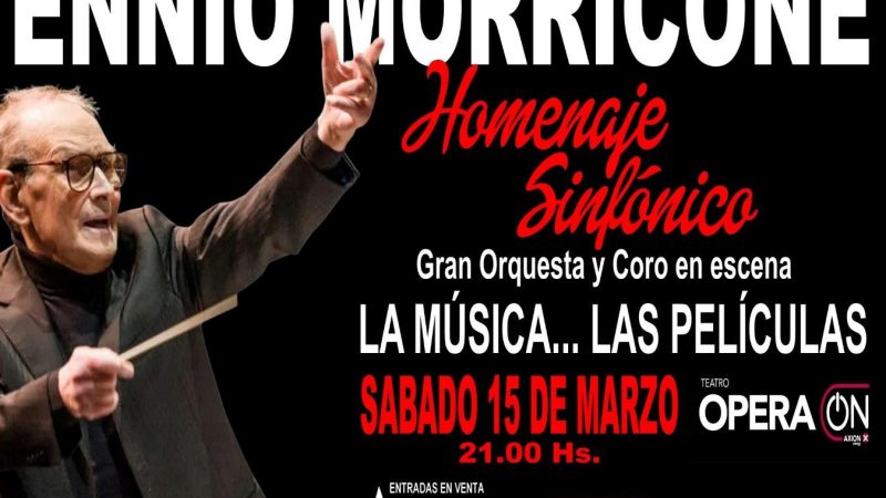 Regresa el tributo sinfónico a Ennio Morricone con más de 90 artistas en escena