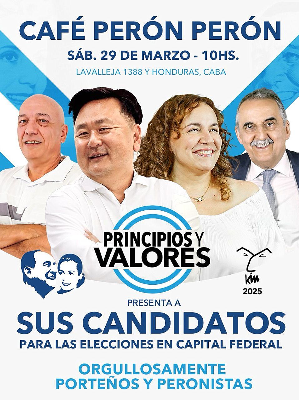 Candidatos porteños de Guillermo Moreno invitan a desayuno con vecinos en medio de intensa campaña electoral