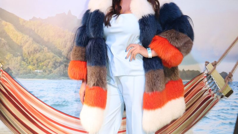 Charlotte Caniggia en el estreno de Lilo y Stitch