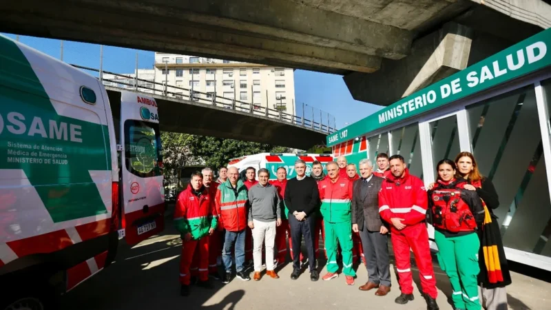 El SAME amplía su cobertura con una nueva base operativa en el microcentro porteño